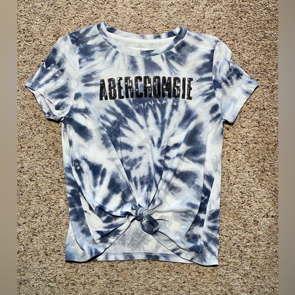 Abercrombie | Girls Tye-Dye Knot Top | Size 9/10